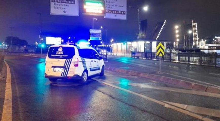 Yeni Galata Köprüsü ile Atatürk Köprüsü araç ve yaya trafiğine kapatıldı