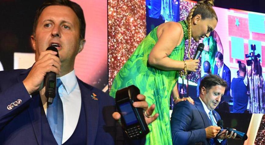 Demet Akalından POS makineli bağış