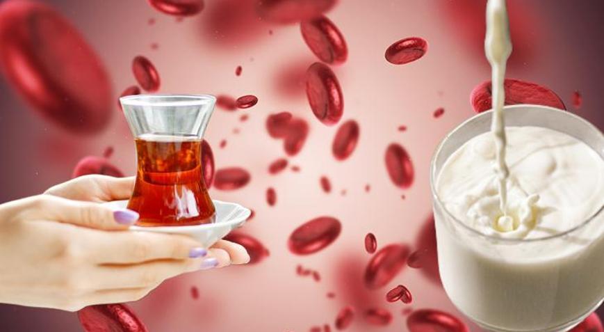 Kansızlık yaşayanların en çok yaptığı hata Çay da süt de artırmıyor