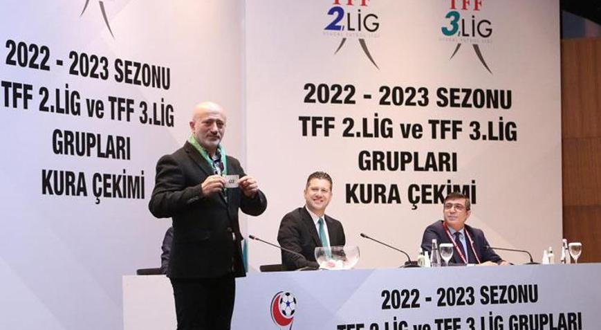 TFF 2. ve 3. Ligde gruplar belli oldu