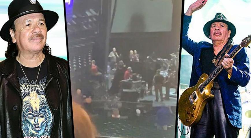 Carlos Santana sahnede fenalaştı İşte sağlık durumuna ilişkin ilk açıklama