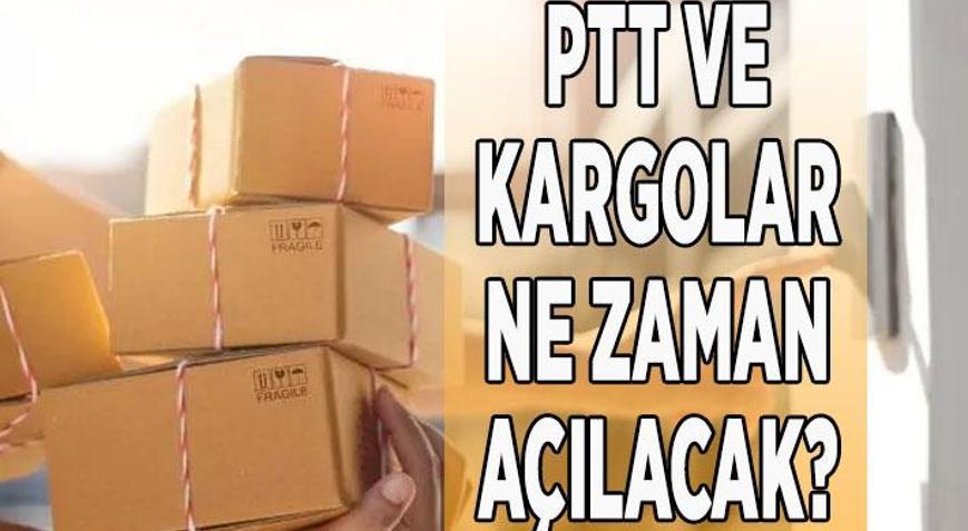 BUGÜN KARGOLAR AÇIK MI, saat kaçta kapanıyor, PTT açık mı 13 ve 14 Temmuzda Yurtiçi, MNG, Aras kargo çalışıyor mu, PTT çalışma saatleri neler