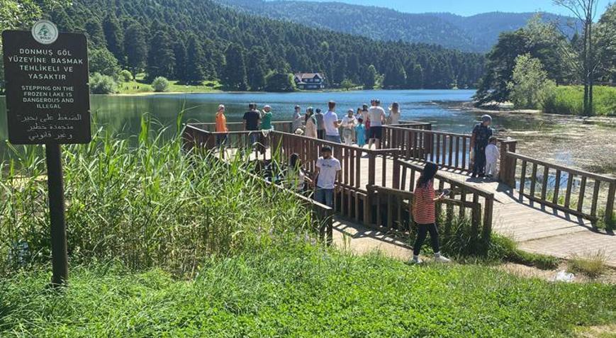 Bolu’daki turizm merkezleri bayramda 63 bin 845 ziyaretçiyi ağırladı