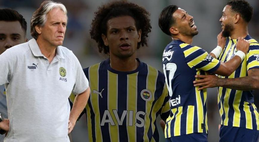 Fenerbahçede yeni transfer ilk kez forma giydi Jorge Jesus siftah yaptı