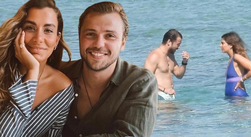 Tolga Sarıtaş ve Zeynep Mayrukun Çeşme tatili