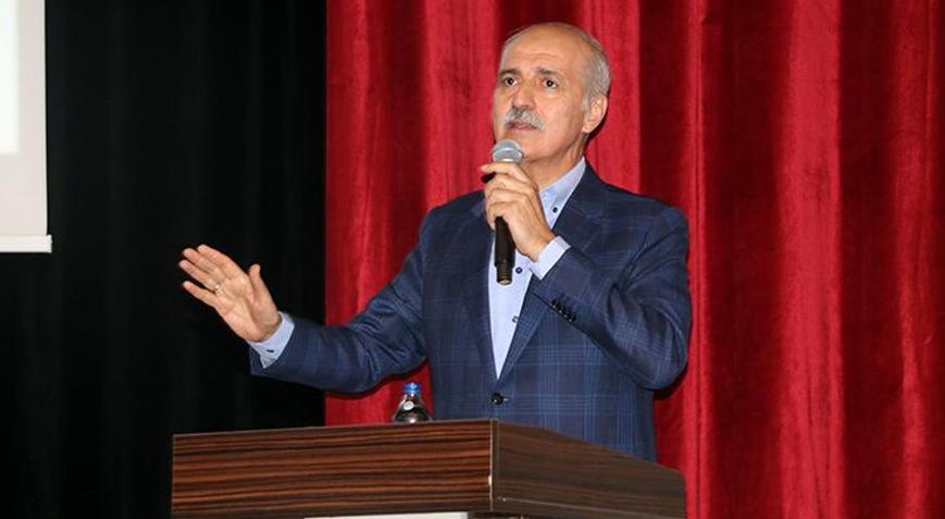 Kurtulmuş: Türkiyenin güçlü bir ülke olarak ayakta durmaktan başka bir şansı yok