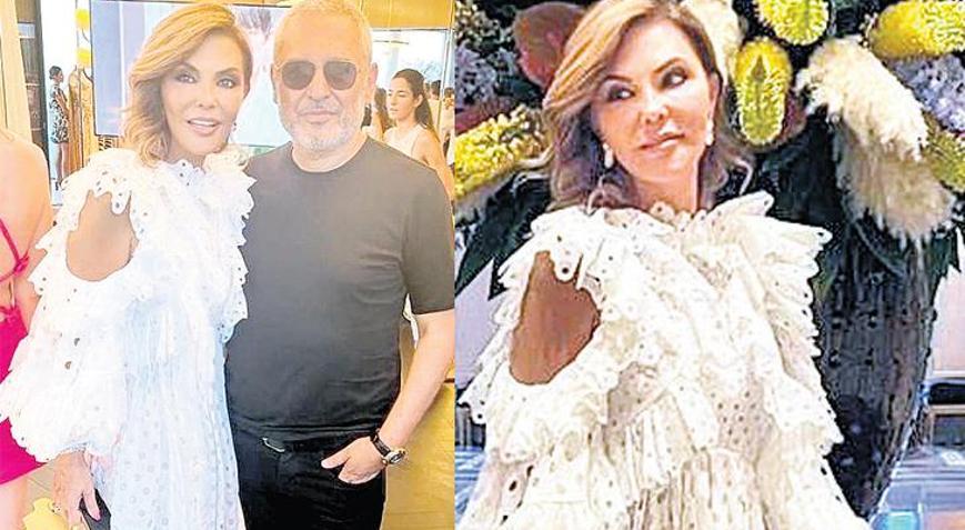 Gönüllü manken oldu