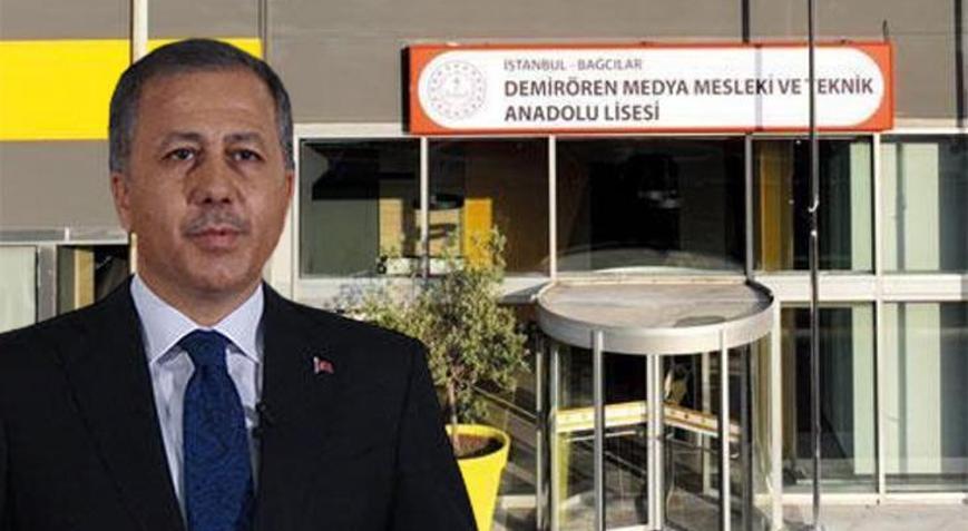 Vali Yerlikayadan İstanbuldaki mesleki teknik liselerine tebrik