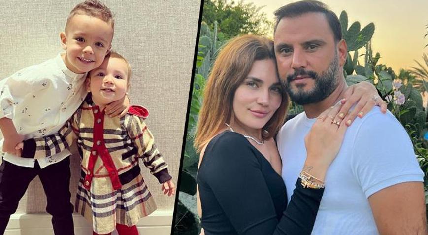 Buse Varoldan mutlu aile pozu