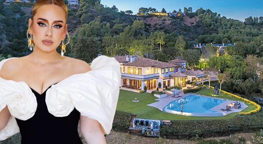 Adele mega malikanesi için milyonlarca dolar kredi almış