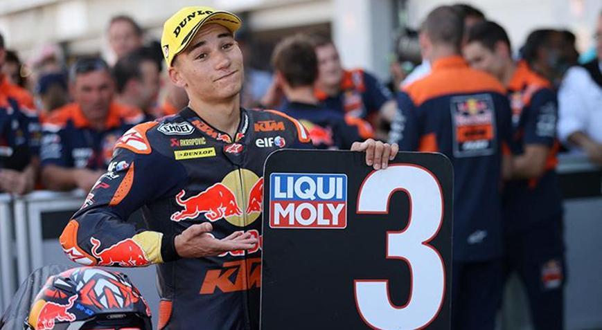 Deniz Öncü’den Moto 3’te sezonun ilk podyumu