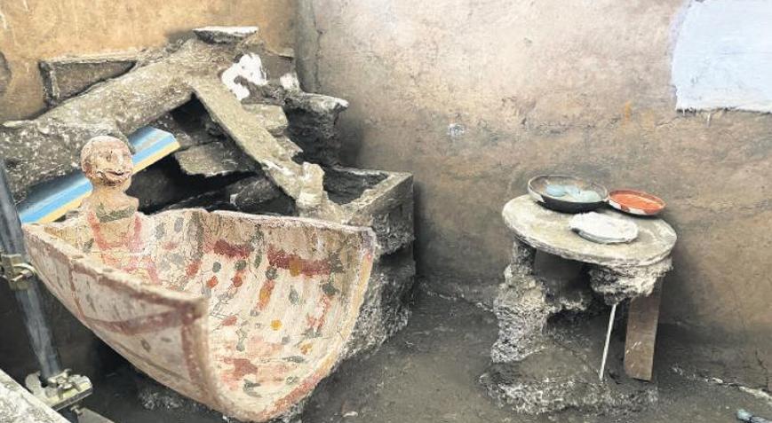 Pompeii’de orta sınıfa ait objeler
