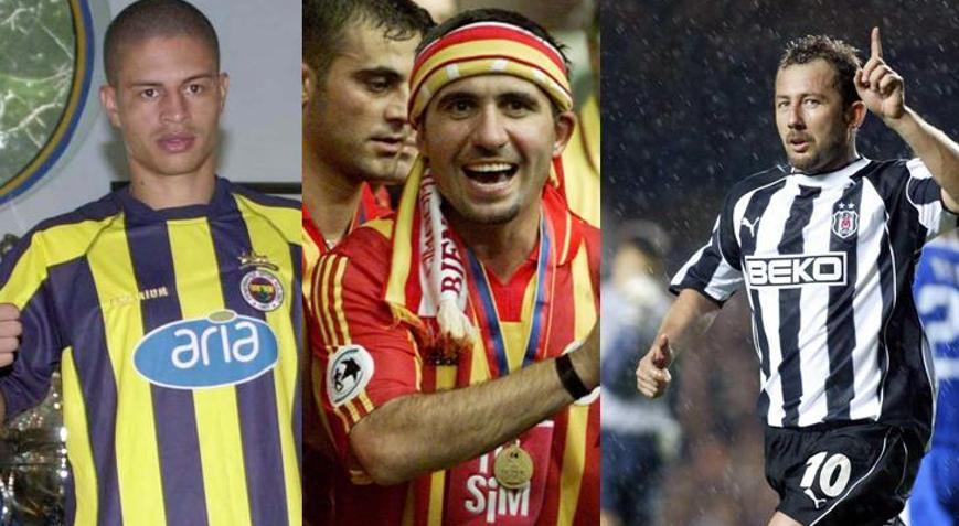 Futbolun sihri: Sol ayaklar Hagi, Alex, Sergen Yalçın ve Dozer Cemil...