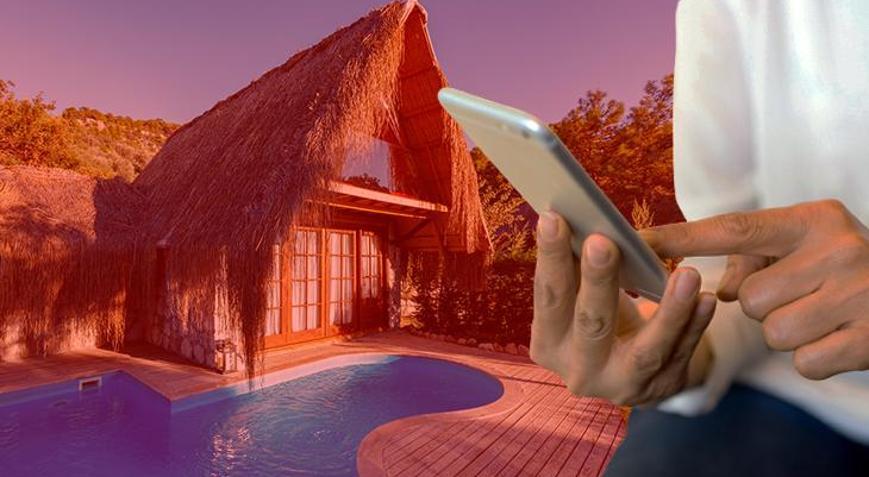 Ne bungalov vardı ne de telefonu açan 4 arkadaşı günlerce böyle dolandırdı