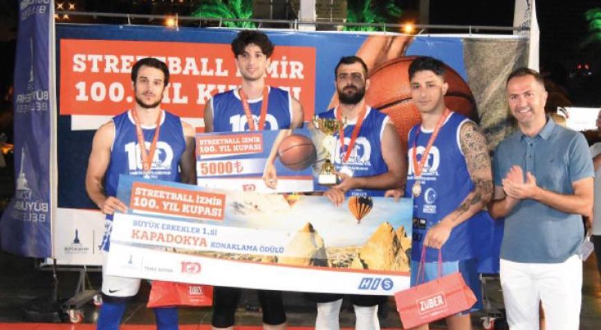 İzmir’de streetball  coşkusu tamamlandı
