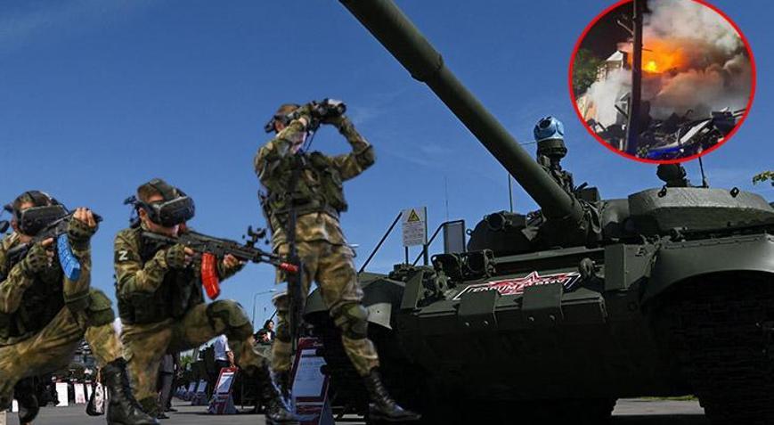 İşte Rusyanın son teknoloji oyuncakları Tanklar, füzeler, havan topları...