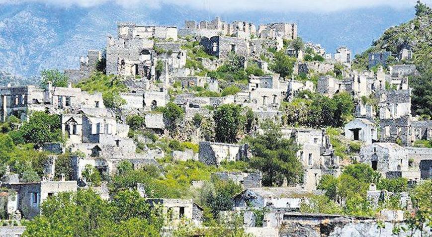 Kayaköy’ün hüzünlü güzelliği