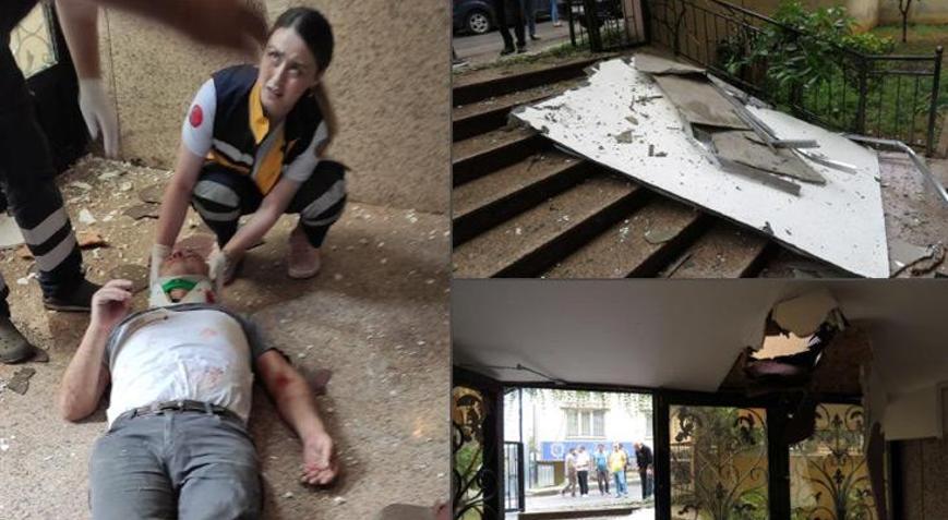 Her şeyi kuşu için yaptı, 20 metreden düştü