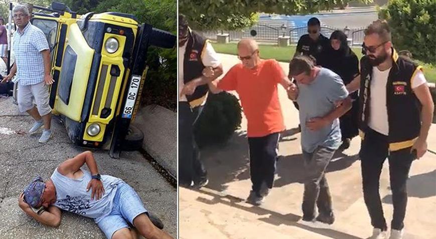 Safari cipin sürücüsü: Emniyet kemeri için uyardım, kimse beni takmadı