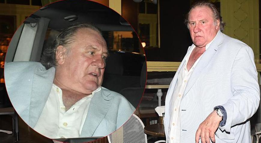 Dünyaca ünlü oyuncu Gerard Depardieu, İstanbulda