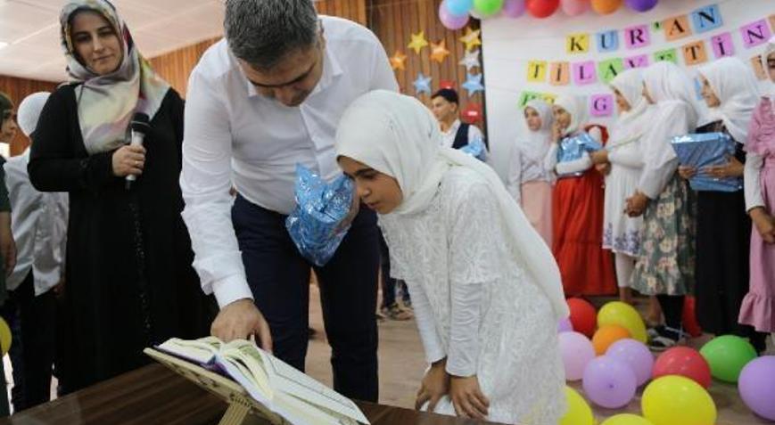 Ergani’de ‘Kuran-ı Kerim’i Öğreniyorum’ kursları başarıyla tamamlandı