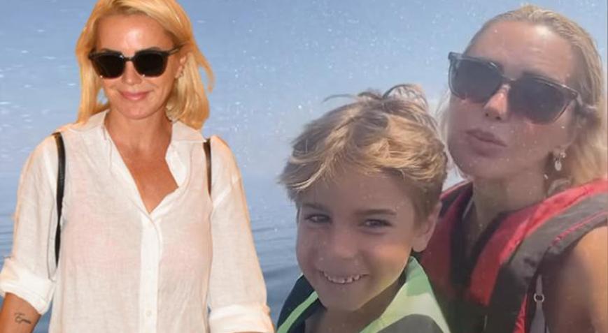 Ece Erkene oğlu Eymenden sitem