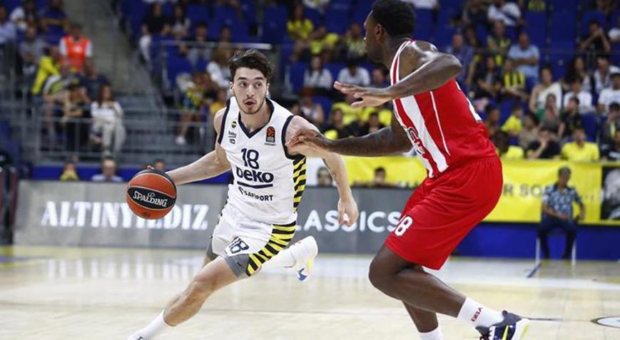 Fenerbahçe Beko özel maçta Olympiacosa mağlup