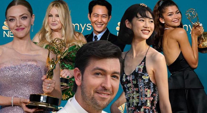 74üncü Emmy Ödülleri sahiplerini buldu İşte kırmızı halının en şık isimleri