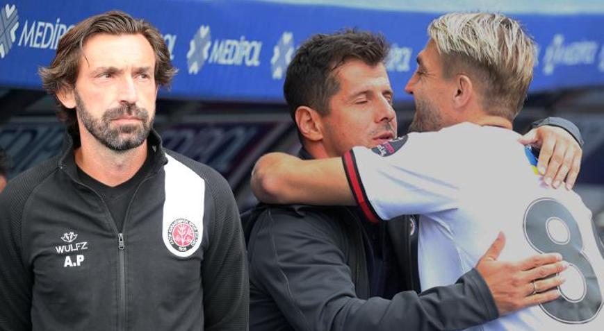 Caner Erkin ve Emre Belözoğlu buluştu Andrea Pirloyla dikkat çeken basın toplantısı