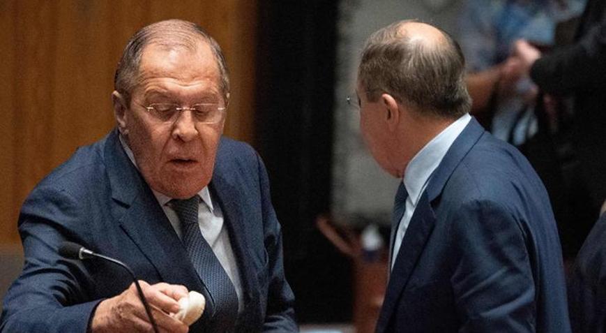 BM toplantısında yüksek tansiyon Lavrov terk etti