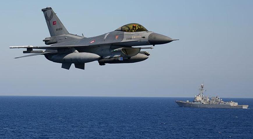 F-16lar için yeni açıklama: Hava olumlu