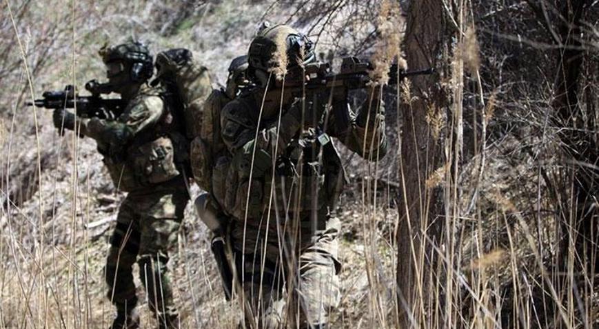 İki bölgede 9 PKKlı terörist öldürüldü
