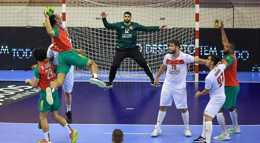 A Milli Erkek Hentbol Takımı, Portekize mağlup oldu