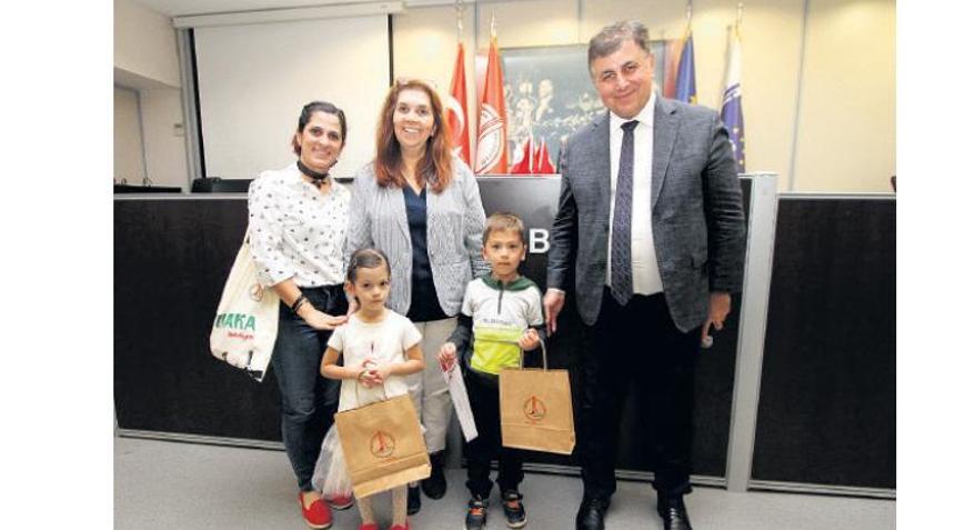Duyarlı öğrencilere Tugay’dan teşekkür
