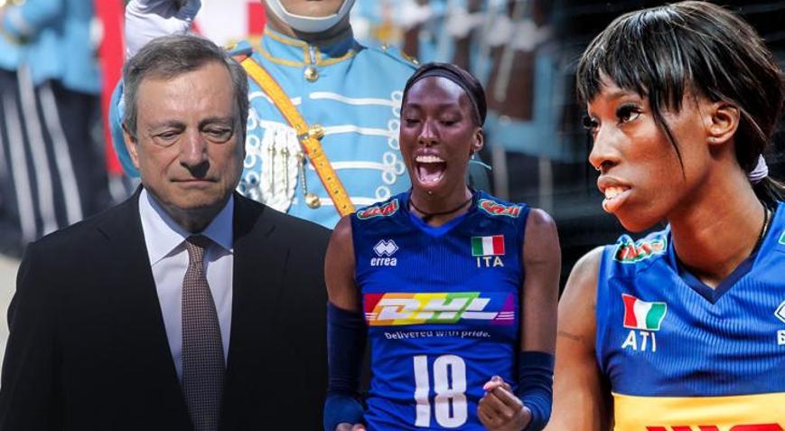 İtalyada Paola Egonu krizi Başbakan telefonla aradı