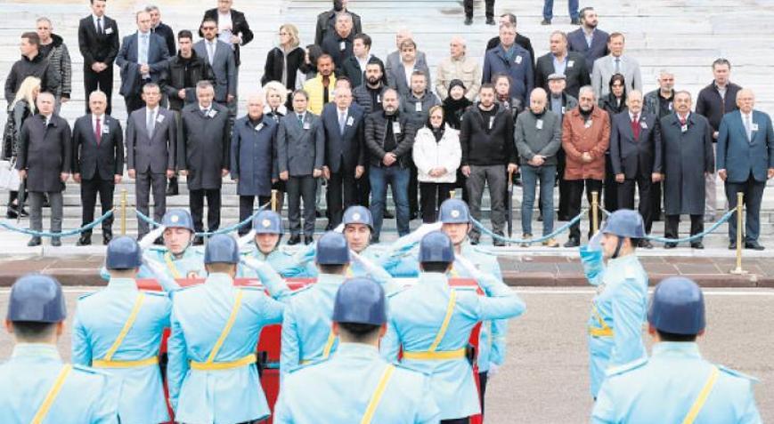 Eski vekil Sın uğurlandı
