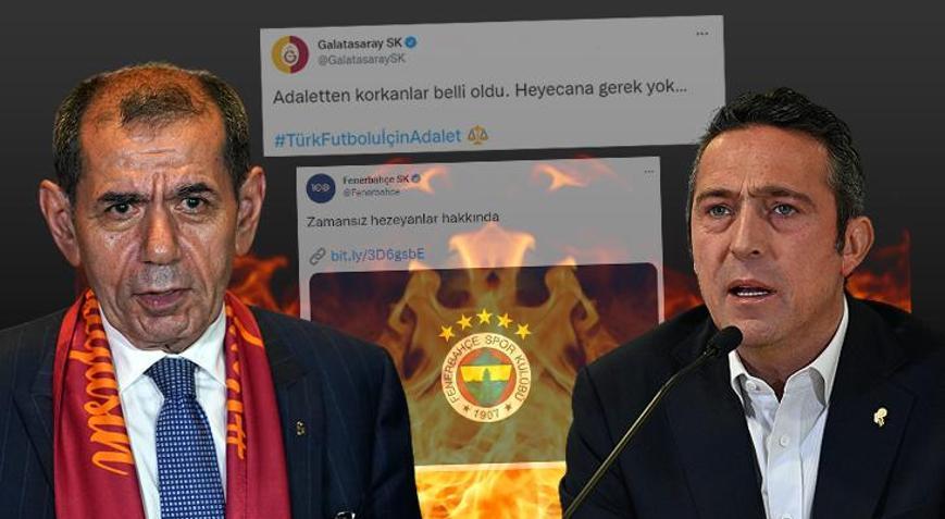 Fenerbahçe ve Galatasaray arasında demeç savaşları Canlı yayında sert cevap