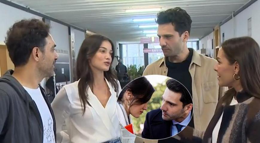 Set Ekstra, Yargı dizisinin setinde