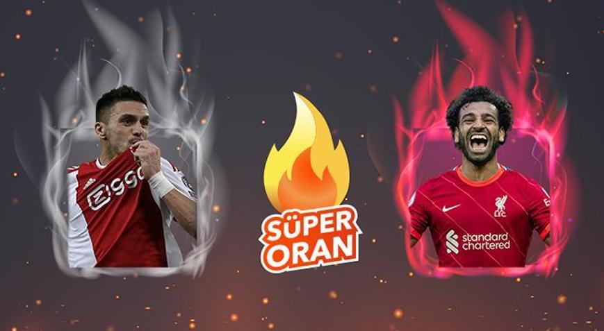 Ajax-Liverpool maçı Tek Maç, Süper Oran ve Canlı Bahis seçenekleriyle Misli.com’da