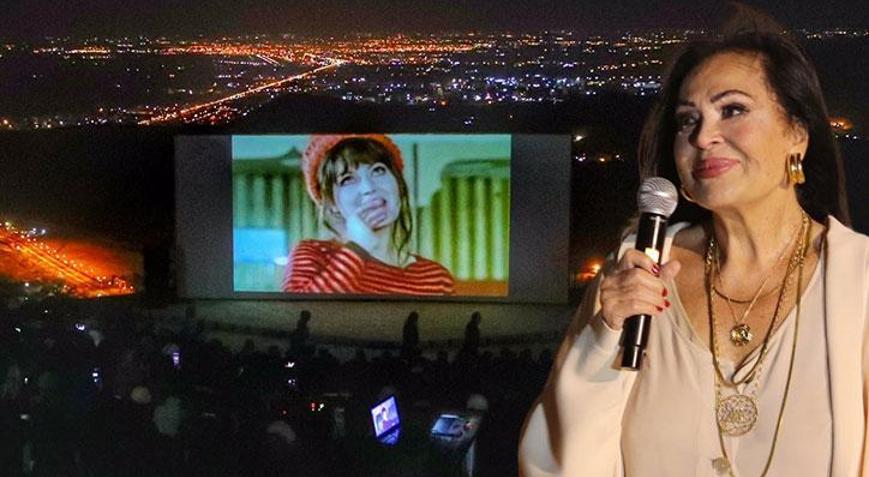 Türkan Şoray, Mezopotamya Ovasına karşı hayranlarıyla film izledi