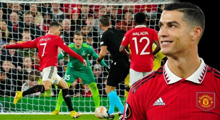 Manchester Unitedda Cristiano Ronaldo affedildi, golünü attı
