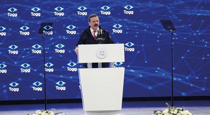 TOBB Başkanı Hisarcıklıoğlu: Önce Avrupa’ya sonra tüm dünyaya Türkiye’nin otomobilini satacağız