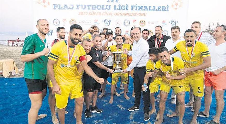 Ege Haberleri - Seferihisar, Plaj Futbolunda Esti - Ege Haberleri