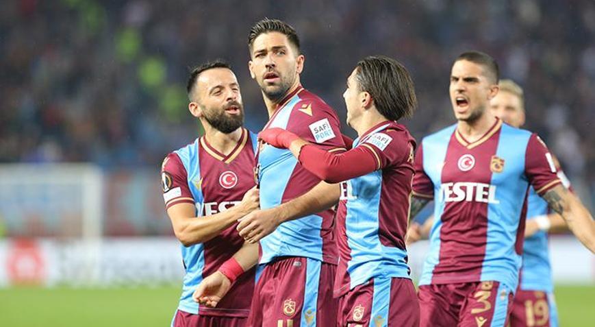 Trabzonspordan Avrupa Ligine galibiyetle veda