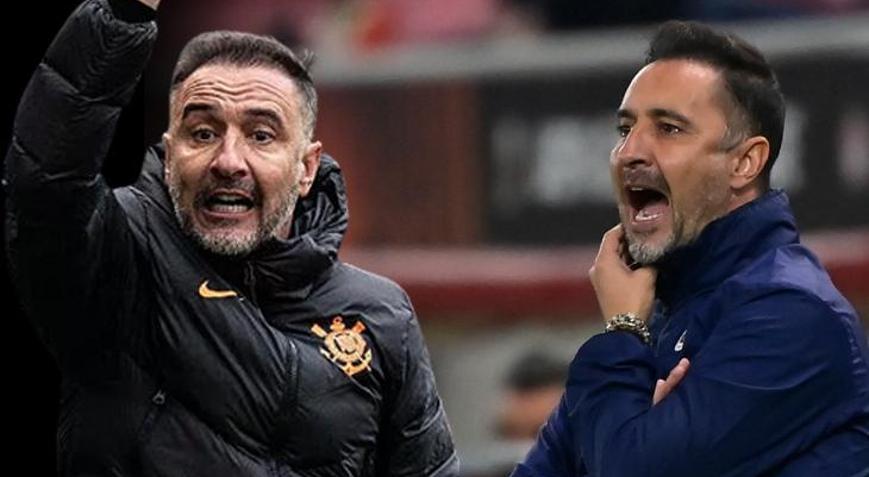 Sinirlerine hakim olamadı Coritiba-Corinthians maçına Vitor Pereira damgası