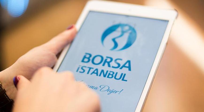Borsa ilk yarıda rekor seviyeye ulaştı