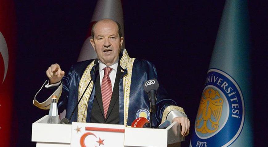 KKTC Cumhurbaşkanı Tatar: Kıbrıs Barış Harekatını hiç kimse basit bir harekat olarak görmesin