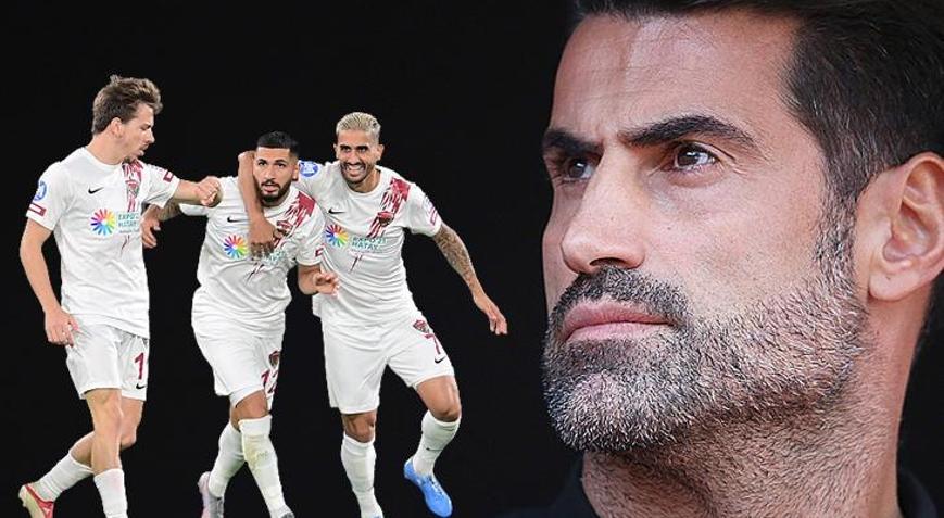 Hataysporda büyük şok Eşine dehşeti yaşatıp ülkeyi anında terk etti