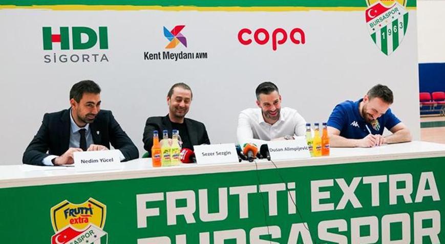 Frutti Extra Bursaspor, Dusan Alimpijevic’in sözleşmesini uzattı