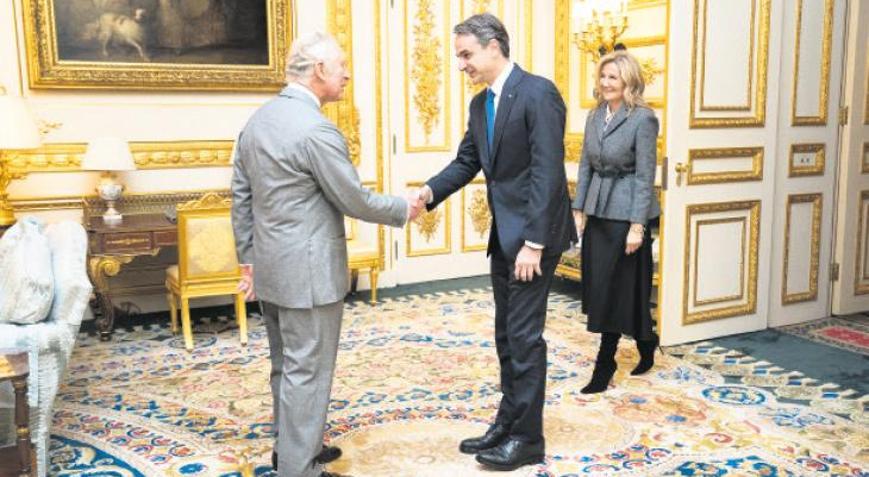 Kral ile Miçotakis’in Londra’da ‘ilginç gündemi’